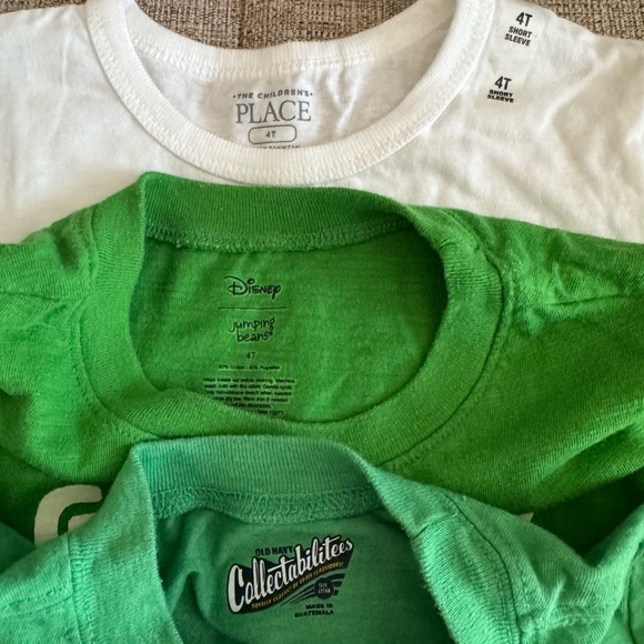 Disney Green and White Go Lucky Kids Tees - Picture 5 of 5